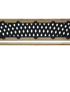 Banc De Jardin Bois 120 Cm Marron Einheitsgrösse