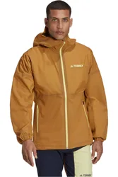 Terrex agravic 3l chaqueta impermeable hombre Marron