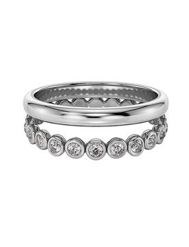 Edblad Anillo GRACE steel plata M