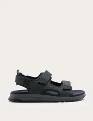 Nubuck Riptape Two Strap Sandals Navy male