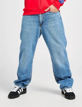 Mens LEVI'S Jeans 565 '97 Loose - Blu, blu blu Uomo taglia 36R - Levis - FashionsVida