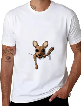 Kangaroo baby T-Shirt man t shirt designer man t shirt heavy cotton T-Shirt - Aliexpress - FashionsVida