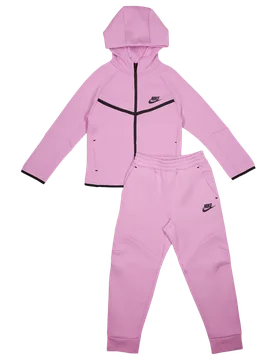 Tech Unisex Tracksuits - Pink - Size 2 - 3 Years - Pink - Size: 2 - 3 Years - Nike - FashionsVida