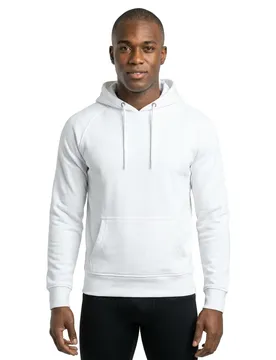 Felpa Con Cappuccio Raglan Sweat White 3XL