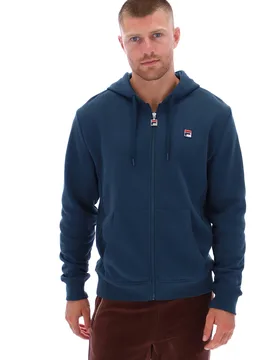 Lucian Essential Hoodie With Ribbed Side Panels - XS - FILA - FashionsVida