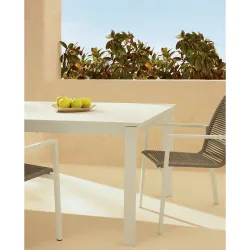 Mesa de jardín de aluminio extensible hasta 3 metros Chicago