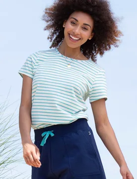 Tarrant Womens 95% Cotton Jersey Top - - Size: 16 - Kite Clothing - FashionsVida