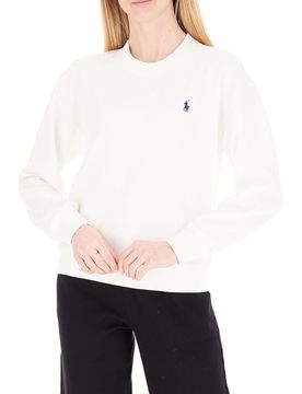Felpa girocollo POLO BIANCO XL