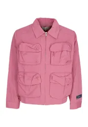 Giubbotto Uomo 3d Pockets Nylon Jacket Pink