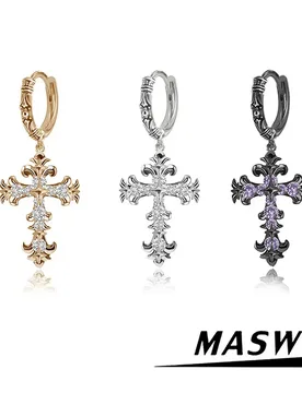 MASW Original Design Luxury Temperament Metal Earrings For Women Party Gifts Modern Jewelry 2026 Trend New Accessories - Aliexpress - FashionsVida