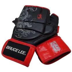 Gants De Grappling Bruce Lee Dragon Black / Red M