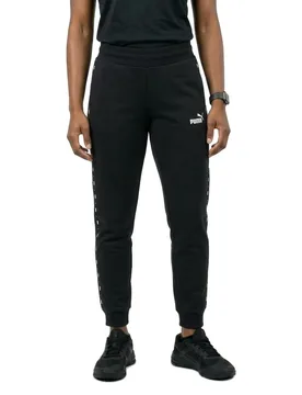 Pantalon De Survêtement Ess Tape Black S - Puma - FashionsVida