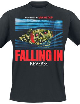 T-Shirt - Walking Dead - S bis 3XL - für Männer - Größe S - schwarz - Lizenziertes Merchandise! - Männer - male