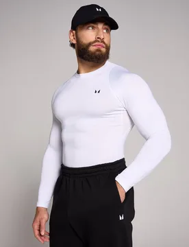 Camiseta interior de entrenamiento de manga larga para hombre de MP - MyProtein - FashionsVida