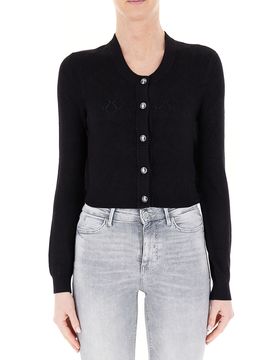 Guess Cardigan con bottoni NERO XL
