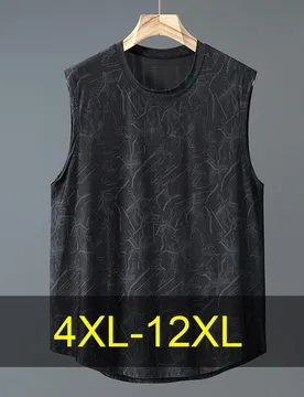 Summer Quick Drying Vest Men Breathable Cool Tank Tops Plus Size Fashion Casual Stretch Vest Male Big Size 10XL 12XL - Aliexpress - FashionsVida