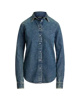 Jeansbluse JAMELKO blu S - Ralph Lauren - FashionsVida
