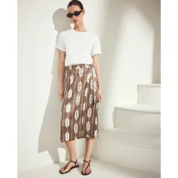 Falda pareo estampada ikat