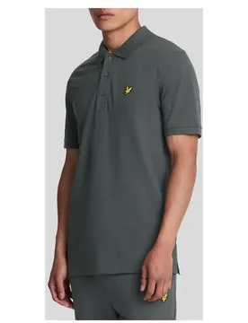 Herren Polo Grau 485362