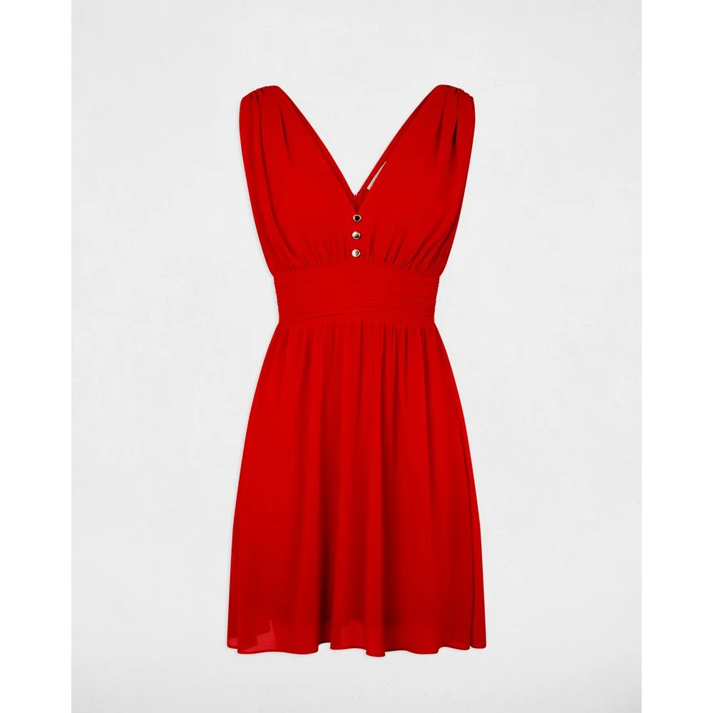 Morgan - Vestido corto acampanado - Morgan - FashionsVida
