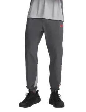 Pantalon Tech Utility Woven Gray / Racer Red L - Under armour - FashionsVida