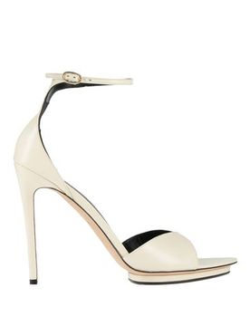 Sandalias Mujer Marfil 39,40,41 Mujer