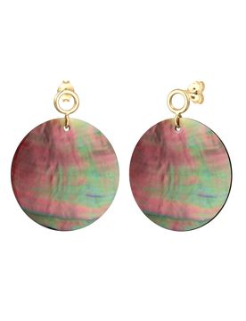 Pendientes 'Perlmuttscheibe' / / /