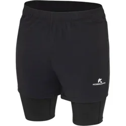 VERTIGO 2IN1 LAUFHOSE Unisex Schwarz XS