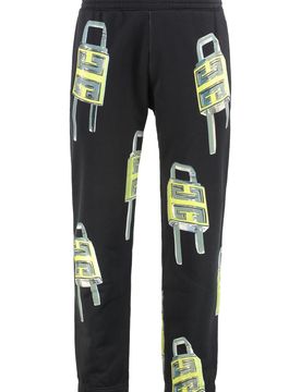 Abstract Print Jogger Pants