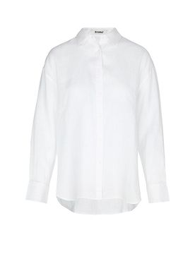Leinenbluse DARIA weiss S damen