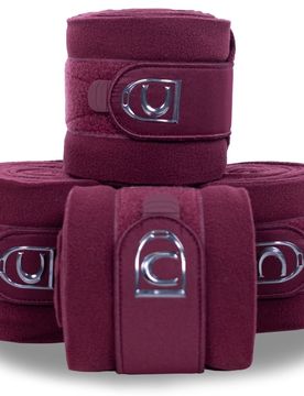 Cavallo Fleecebandagen HIVA rubin