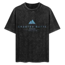 Crested Butte Ski Resort Colorado T-Shirt Plus Size Loose Fit T-Shirt