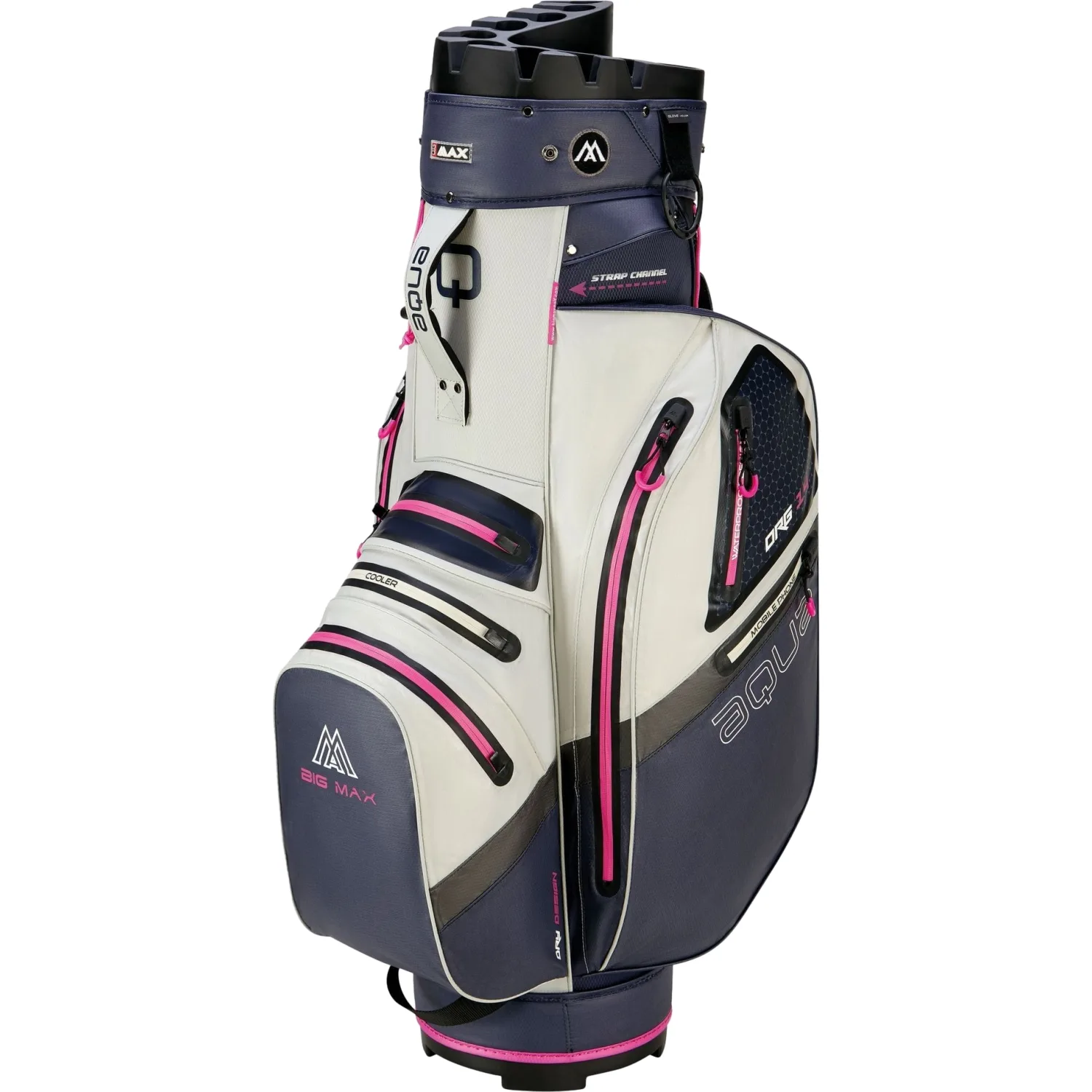Cartbag Aqua Silencio 4, blau/weiss - Big Max - FashionsVida