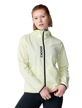 Chaqueta de running Canopy para mujer amarillo L