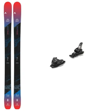 Ski Set inkl. Bdg. Freeride-Ski Pack M-Menace 90 Open 2026 für Herren aus Holz Rot - Dynastar - FashionsVida
