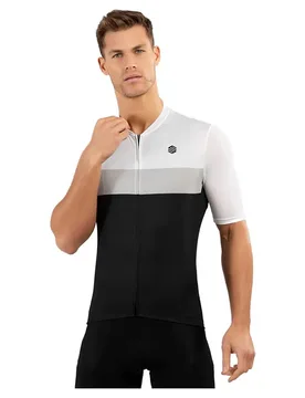 Maglia A Maniche Corte M3 Podium Black / White / Grey - Siroko - FashionsVida