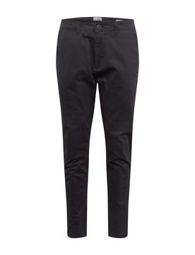 Solid Pantalón chino 'Jim' negro