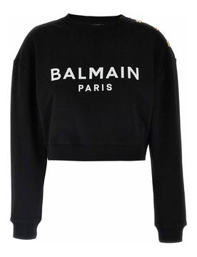 Balmain Felpa con logo