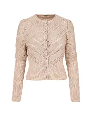Cardigan tradizionale OPHELIA beige XL