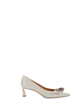 Décolleté in pelle BEIGE 35