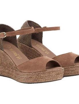 Espadrilles Charlene Peep Toe Taupe 36;37;38;41 Female