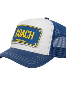Casquette Rubber Coach Blue / White One Size unisex - John Hatter & Co - FashionsVida