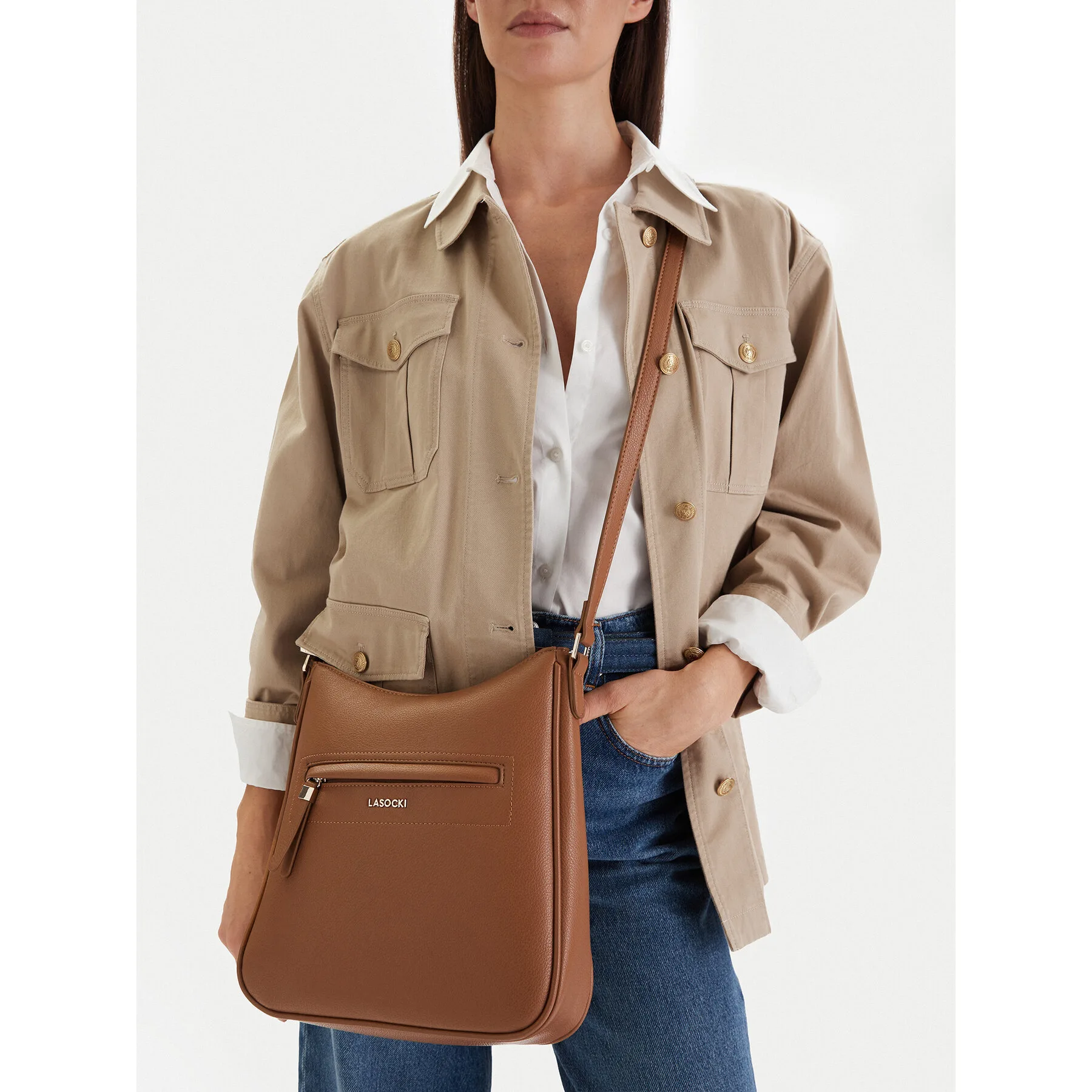 Handtasche CEO-LSK-L-007-09 Braun NOSIZE female - Lasocki - FashionsVida