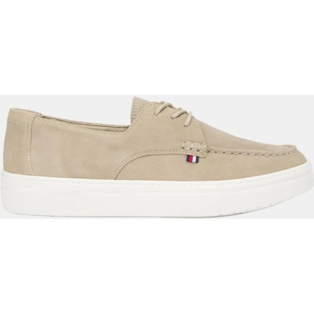 Zapatillas de ante con costura decorativa - Tommy Hilfiger - FashionsVida