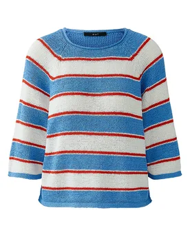 Ouí Pullover azul 44 - Oui - FashionsVida