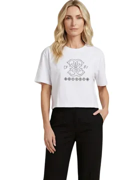Damen T-Shirt Weiß 509291