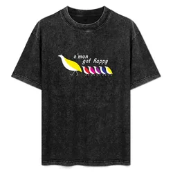 C'mon Get Happy T-Shirt Casual Light Summer Short Sleeve Top