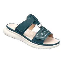 Komfort-Pantolette "Moni" 40 gruen
