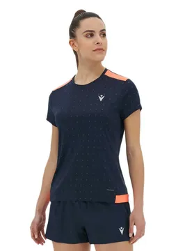Maglietta A Maniche Corte Elvire Reflex Deep Blue M