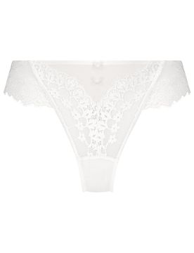 Hunkemöller Tanga 'Daisy' blanco